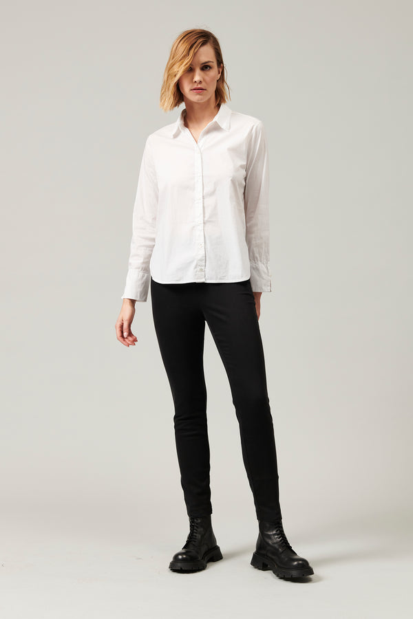 Camicia lunga in popeline di cotone stretch | 1013.CFDTDY-5003.110