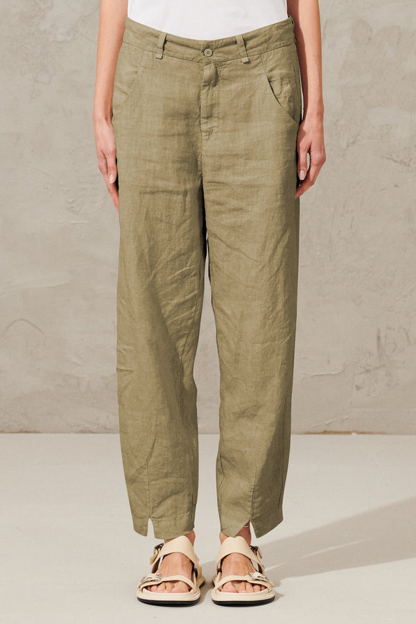 Pantalon en lin coupe confort | 1012.CFDTRXE145.14