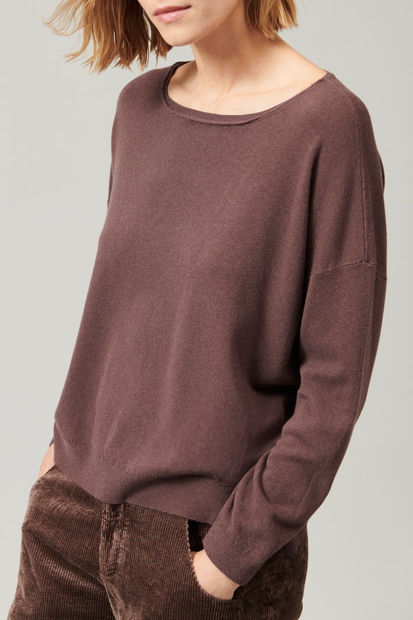 Pull oversize en maille de viscose et laine | 1013.CFDTRY11462.07