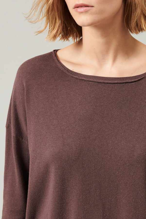 Pull oversize en maille de viscose et laine | 1013.CFDTRY11462.07