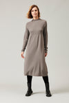 Turtleneck dress in viscose and wool | 1013.CFDTRY11468.12