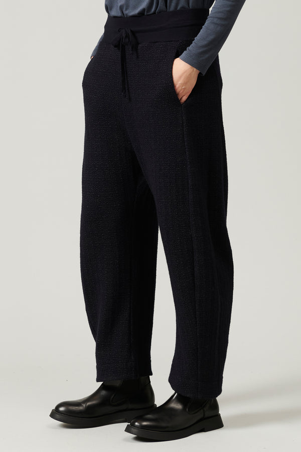 Pantalon en jacquard de laine mélangée à micro-motif | 1013.CFDTRY7424.05