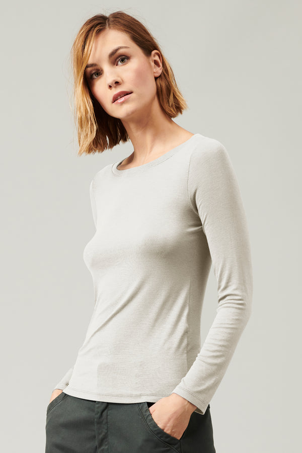 T-shirt coupe slim en jersey de modal extensible | 1013.CFDTRYI182.21