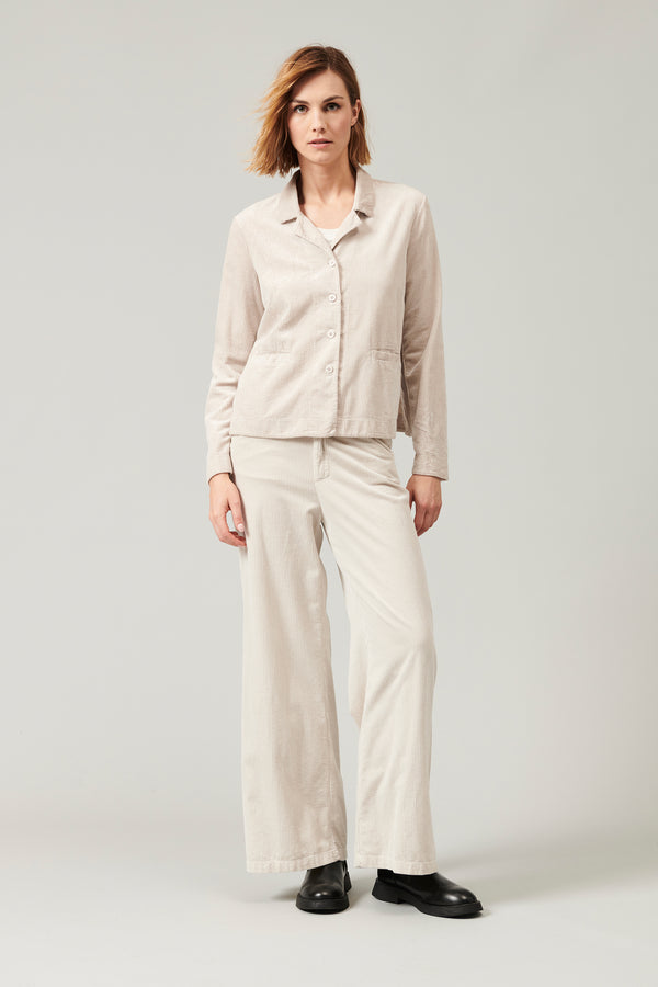 Stretch viscose and cotton corduroy jacket | 1013.CFDTRYQ260.21