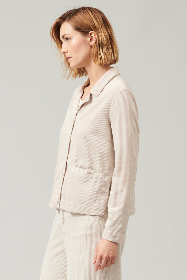 Stretch viscose and cotton corduroy jacket | 1013.CFDTRYQ260.21