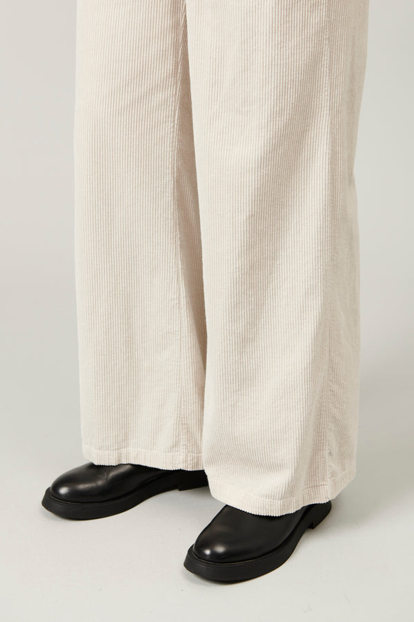 Palazzo pant in viscose and stretch cotton corduroy | 1013.CFDTRYQ263.21