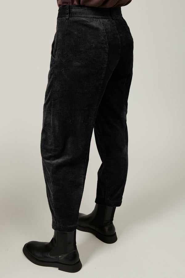 Pantalon coupe confort en velours côtelé de viscose et coton stretch | 1013.CFDTRYQ265.10