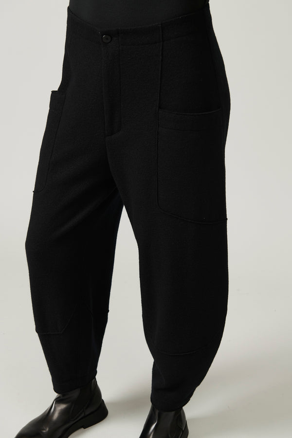 Pantalone ampio in panno di lana | 1013.CFDTRYU303.10