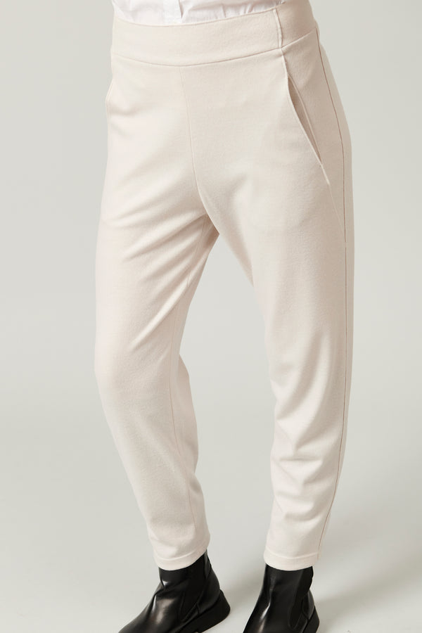 Regular fit pant in boiled wool knit | 1013.CFDTRYV316.01