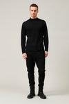 Pullover im loose fit mit trichterkragen aus schurwolle | 1013.CFUTRY12473.U10