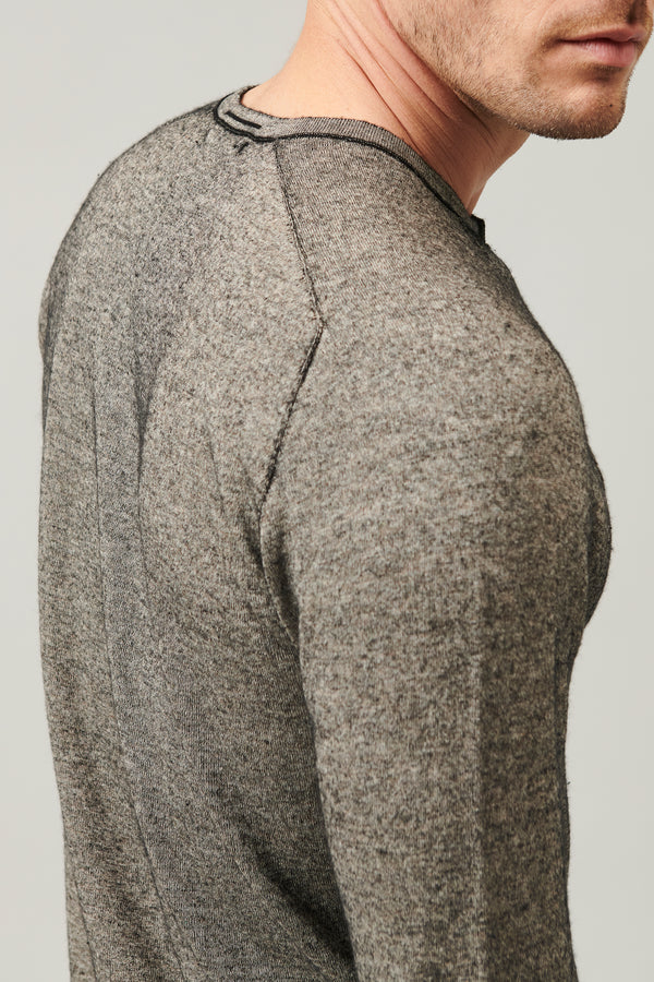 Vanis� knit with two-button front opening in viscose and wool | 1013.CFUTRY13481.U301