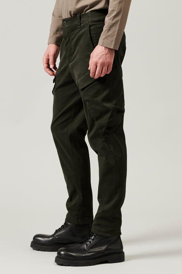 Tencel and modal stretch cargo regular-fit pant | 1013.CFUTRYB112.U04