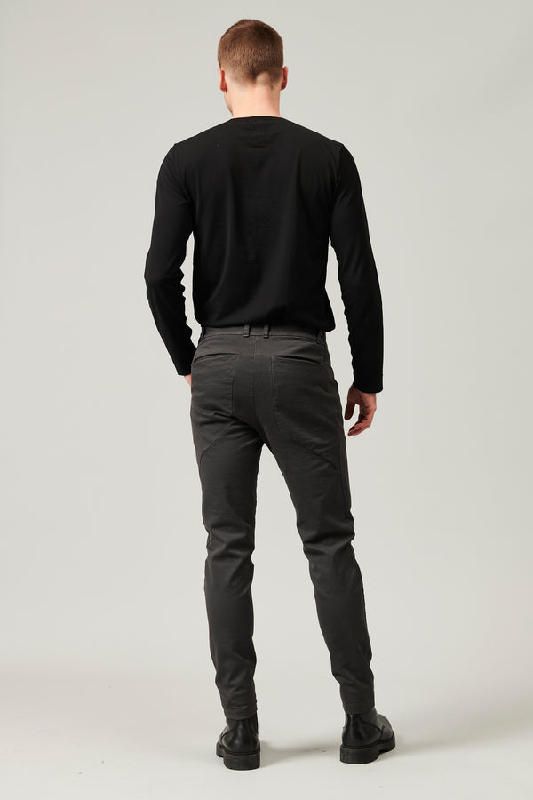 Hose im 5-pocket-stil, regular fit aus stretch-baumwolle mit satin-finish | 1013.CFUTRYG160.U12