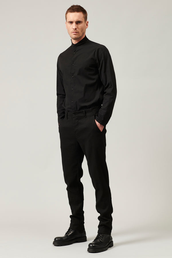 Virgin wool, cotton and hemp stretch chino trousers | 1013.CFUTRYM220.U10