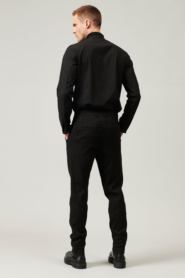 Virgin wool, cotton and hemp stretch chino trousers | 1013.CFUTRYM220.U10